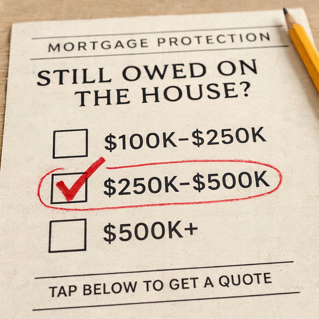 Mortgage static ad — Checkbox Form