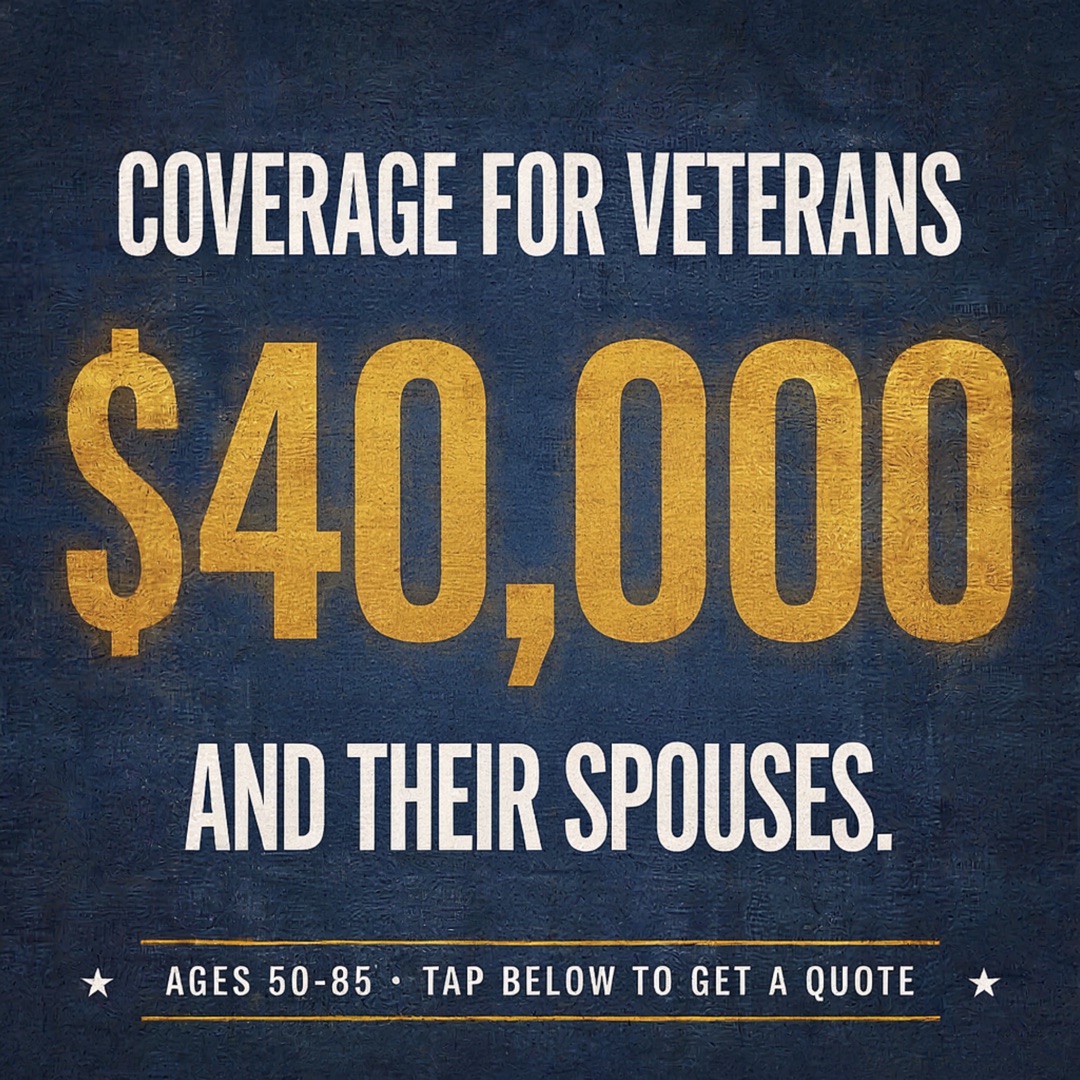 Veterans static ad — $40K Card